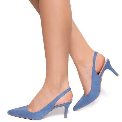 Pantofi dama Amari, Bleu 39